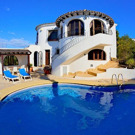 La Madrugada - Luxury Moraira Villa With Sea Views And Private Heated Pool Exterior foto
