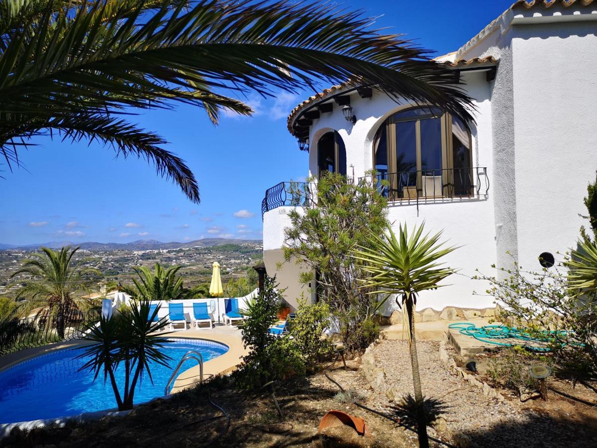 La Madrugada - Luxury Moraira Villa With Sea Views And Private Heated Pool Exterior foto